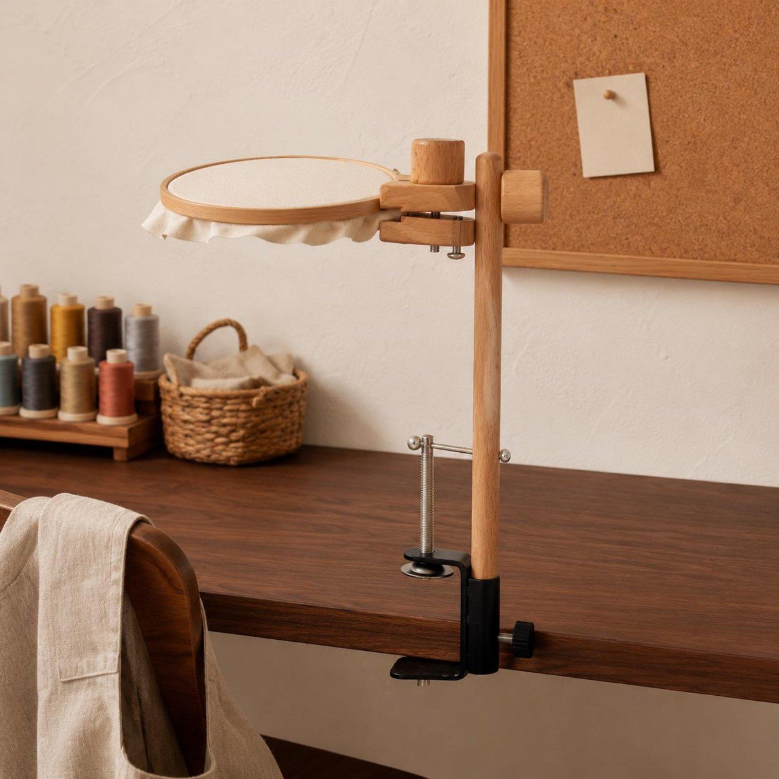 Embroidery Frame - Beech Wood Table Clamp Embroidery Frame
