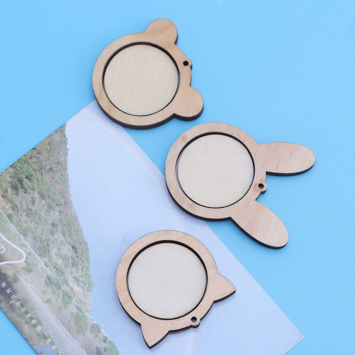 3Pcs Mini Wood Embroidery Hoop - огляд і ціна Embroidery Frame