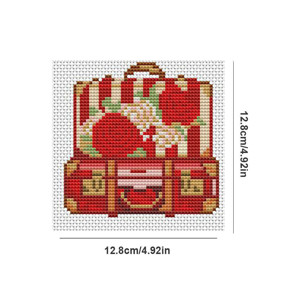 12Pcs Rose Cross Stitch 11Ct P - огляд і ціна Embroidery Rose Stitch