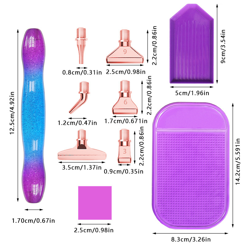 Diamond Painting New Resin Dot - огляд і ціна Embroidery Tools