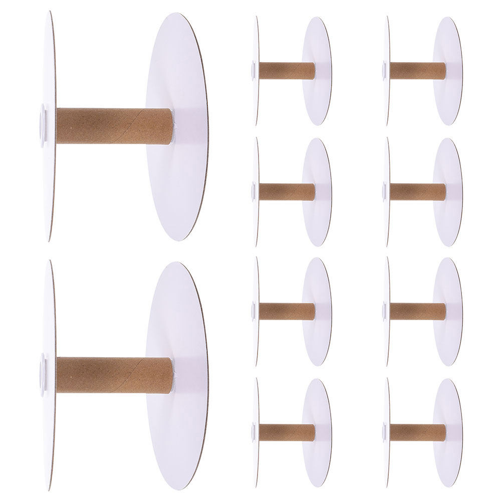 12Pcs Paper Spool Wire Storage - огляд і ціна Embroidery Paper