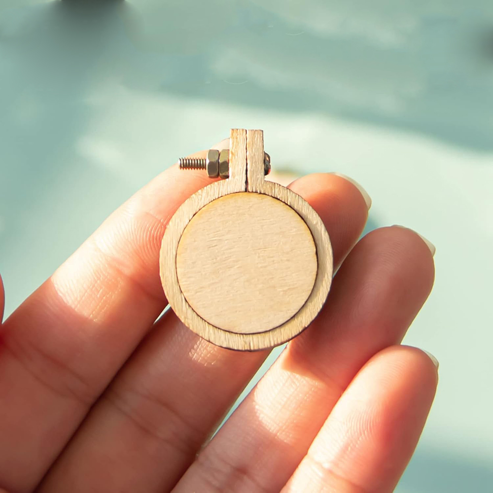 10Pcs/Set Wooden Mini Embroide - огляд і ціна Embroidery Zone