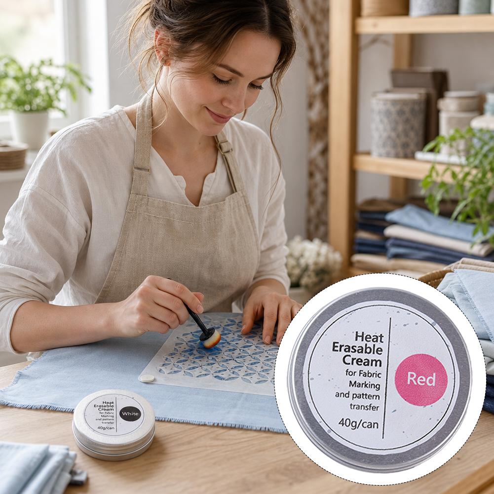 Heat Erasable Fabric Marking C - огляд і ціна Embroidery Cream