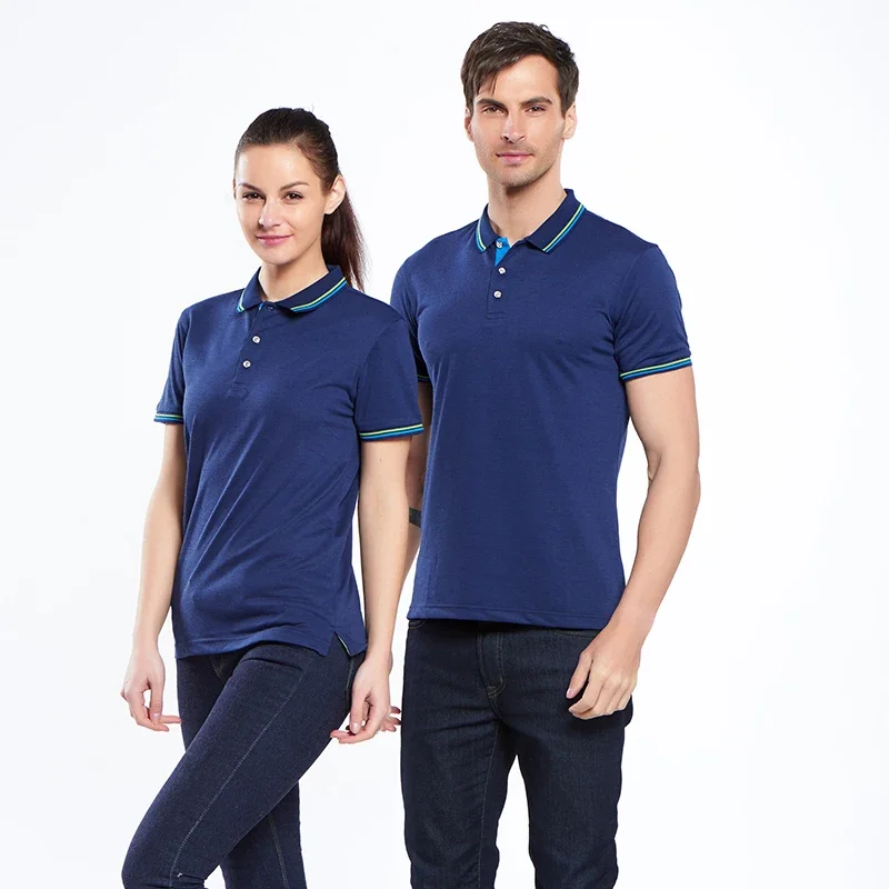 Summer Polo Shirt With Printed - огляд і ціна Embroidery Logo