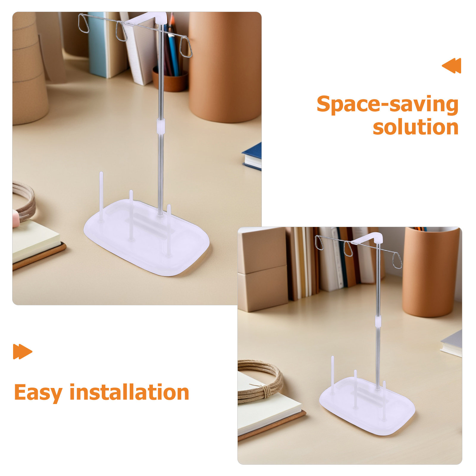 2Pcs Cone Thread Holder Stand  - огляд і ціна Embroidery Diy