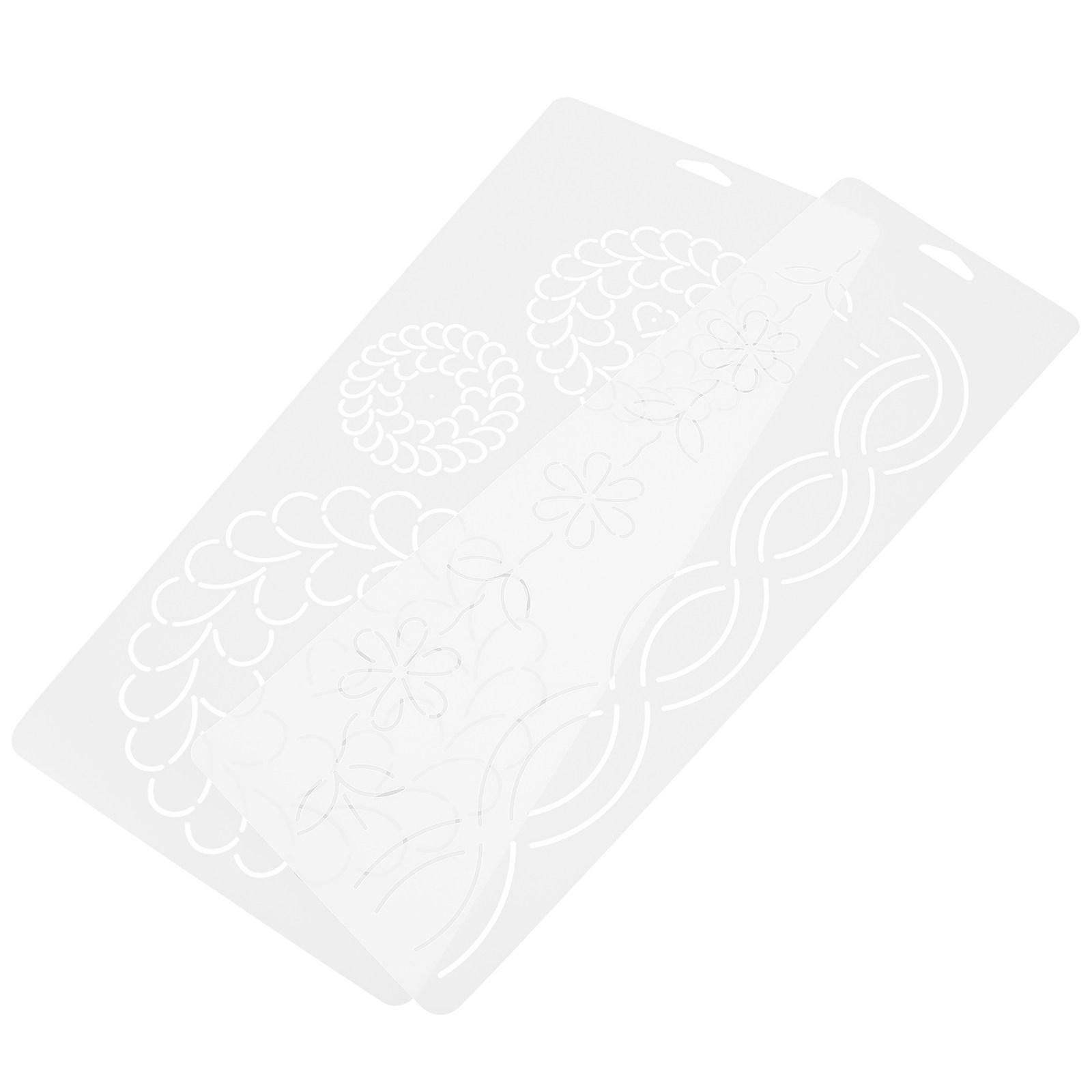 2Pcs Quilting Templates Set Tr - огляд і ціна Embroidery Tools