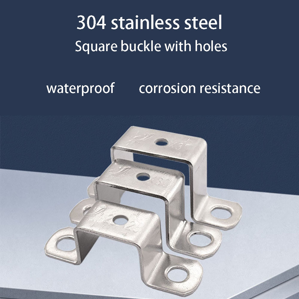 1Pcs Thicken Square Hose Clamp - огляд і ціна Hoop Tightener Tool