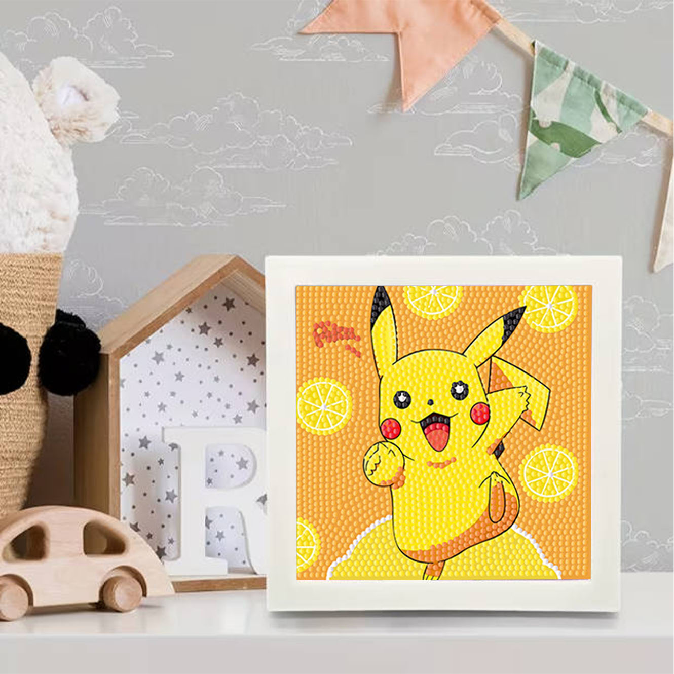 Keeppley&Pokemon Crystal Diamo - огляд і ціна Embroidery Frame