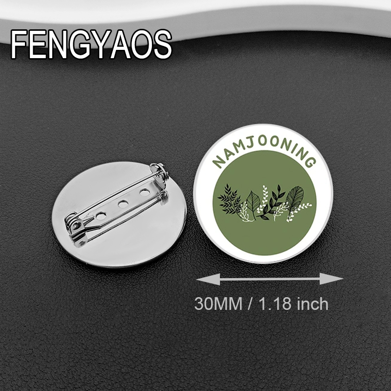 Stainless Steel Namjooning Pin - огляд і ціна Embroidery Logo