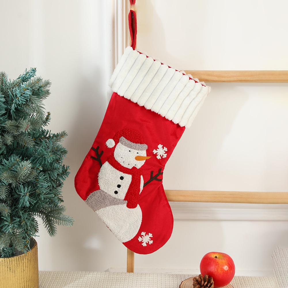 Hanging Embroidery Christmas S - огляд і ціна Embroidery Xmas Stocking