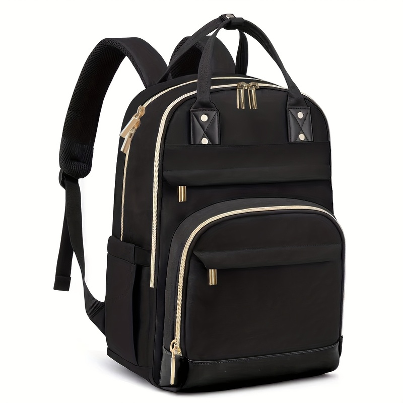 Women Two Tone Laptop Backpack - огляд і ціна Embroidery Computer