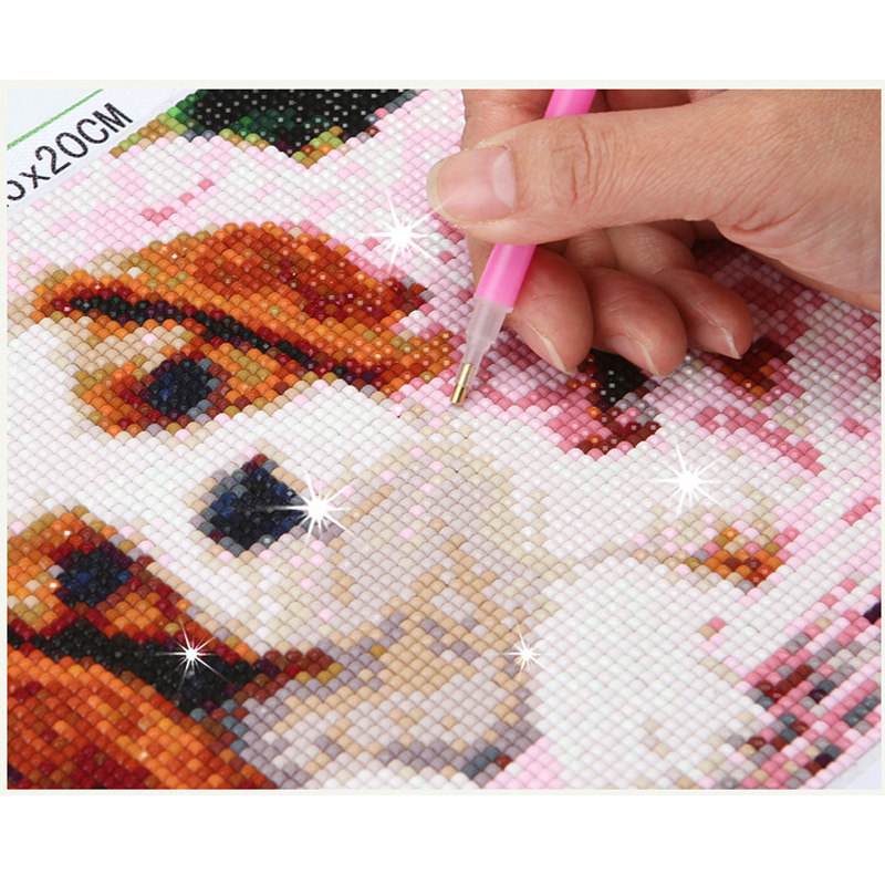 DIY Full Square Diamond Painti - огляд і ціна Embroidery Rose Stitch
