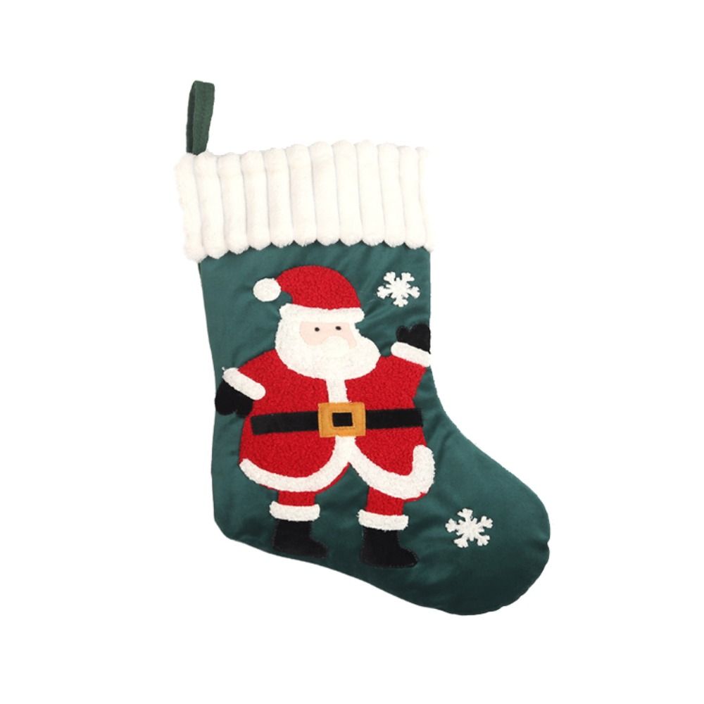 Hanging Embroidery Christmas S - огляд і ціна Embroidery Xmas Stocking