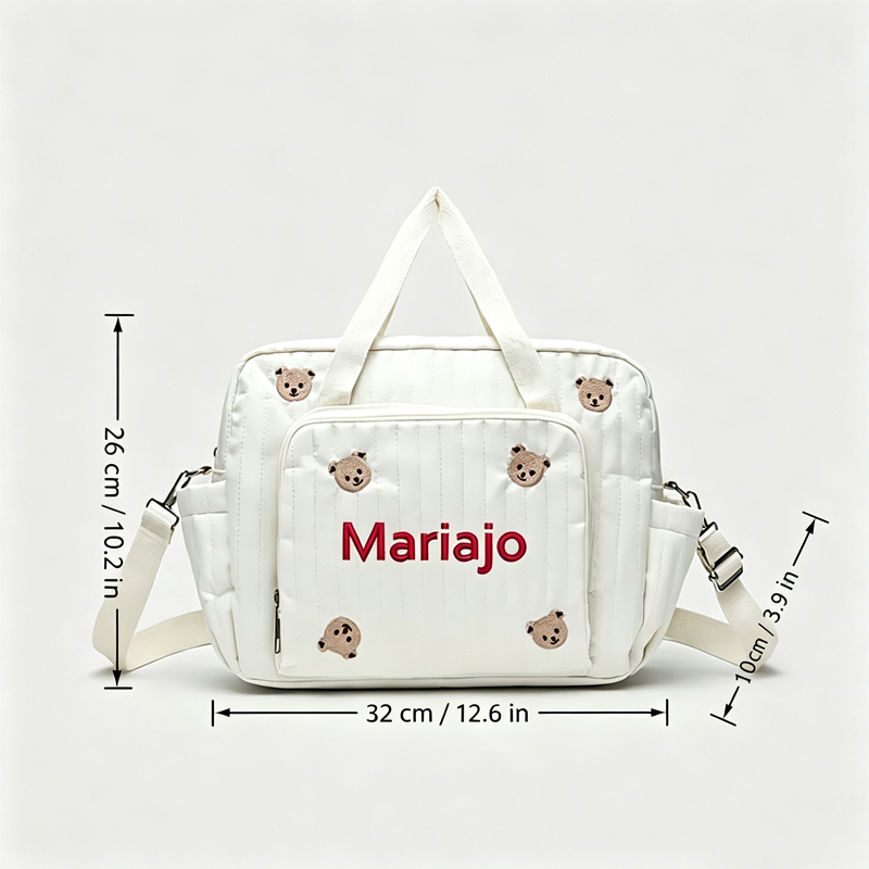 1PC Bear & tulip Pattern Trave - огляд і ціна Embroidery Fonts