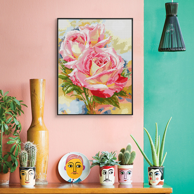 Joy Sunday Cross Stitch Kit DI - огляд і ціна Embroidery Rose Stitch
