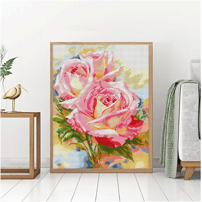 Joy Sunday Cross Stitch Kit DI - огляд і ціна Embroidery Rose Stitch
