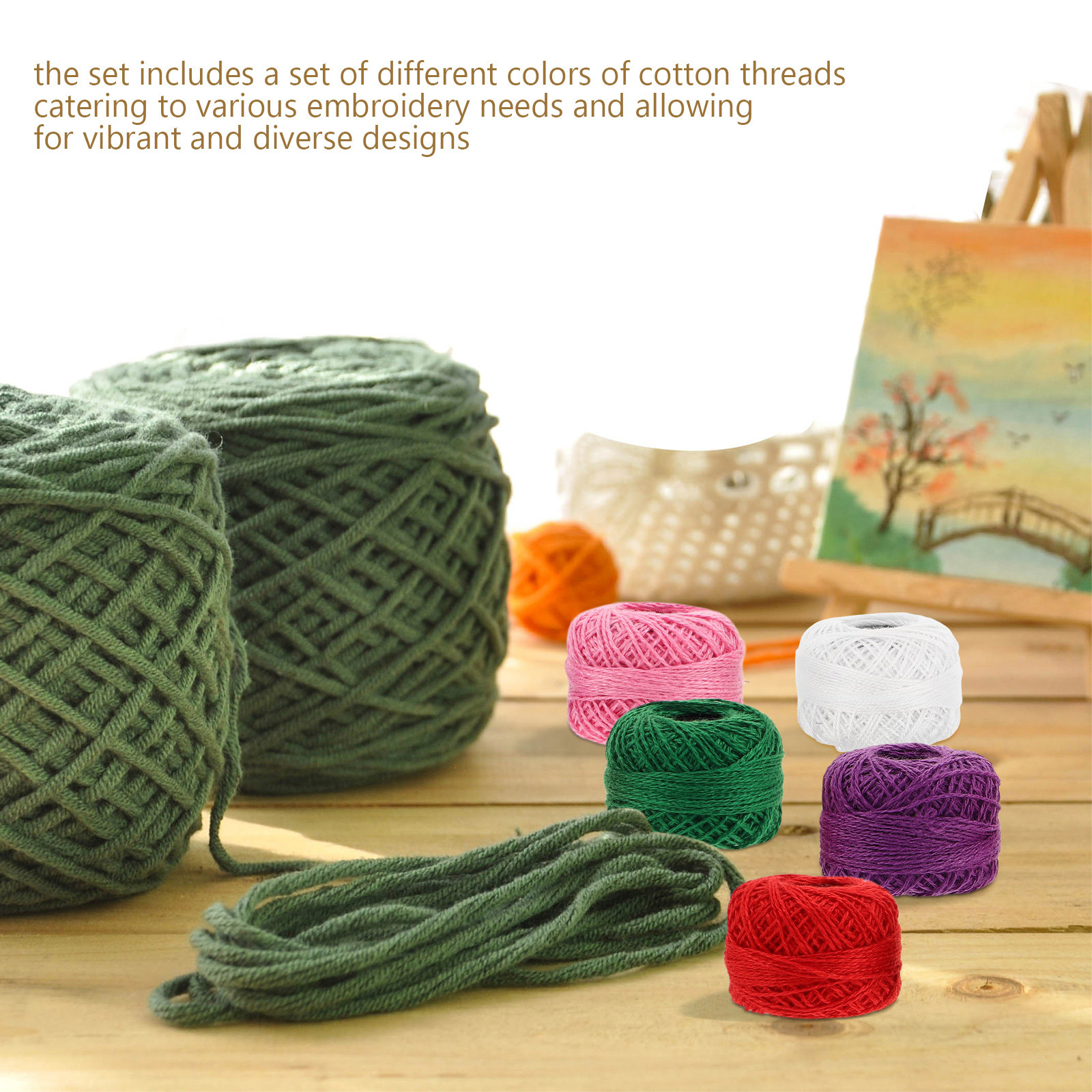 12Pcs Cotton Embroidery Floss  - огляд і ціна Embroidery Diy