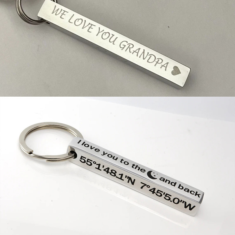 Vnox Personalize Keychains, Cu - огляд і ціна Embroidery Alphabet