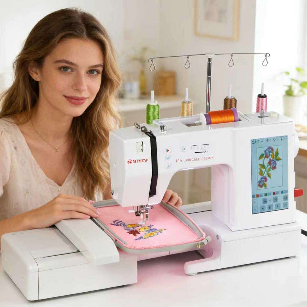 MYSEW M9 Customizable High-Spe - огляд і ціна Embroidery Computer