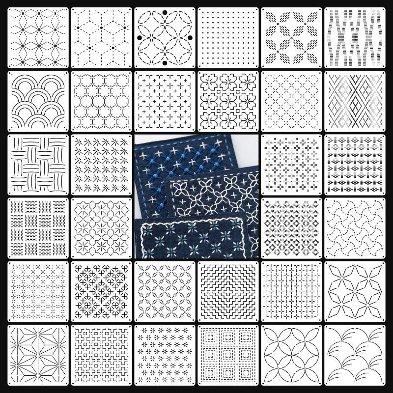 [J]9/32Pcs Sashiko Embroidery  - огляд і ціна Embroidery Tools