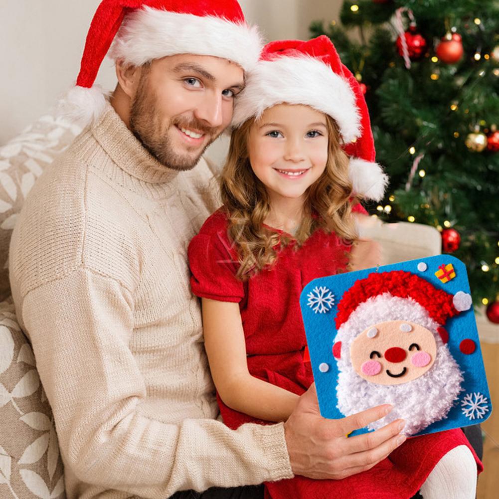 20cm DIY Christmas Embroidery  - огляд і ціна Embroidery Xmas Stocking