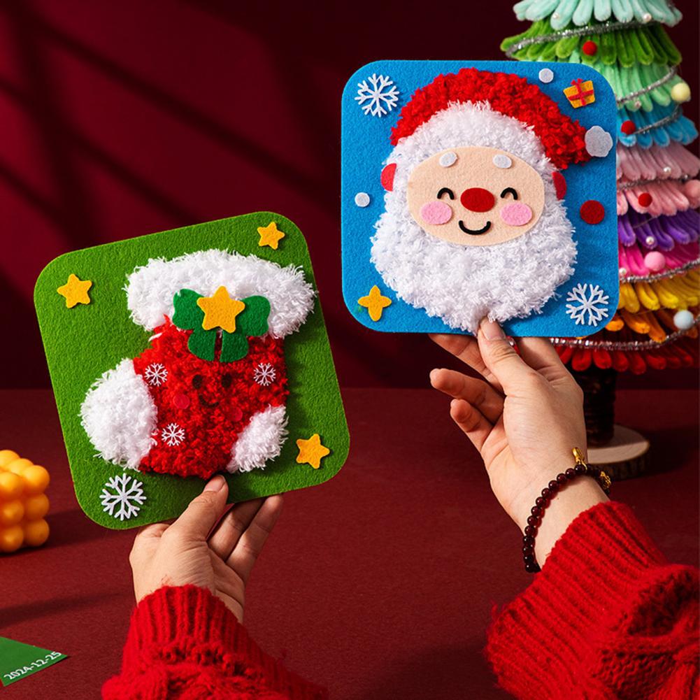 20cm DIY Christmas Embroidery  - огляд і ціна Embroidery Xmas Stocking