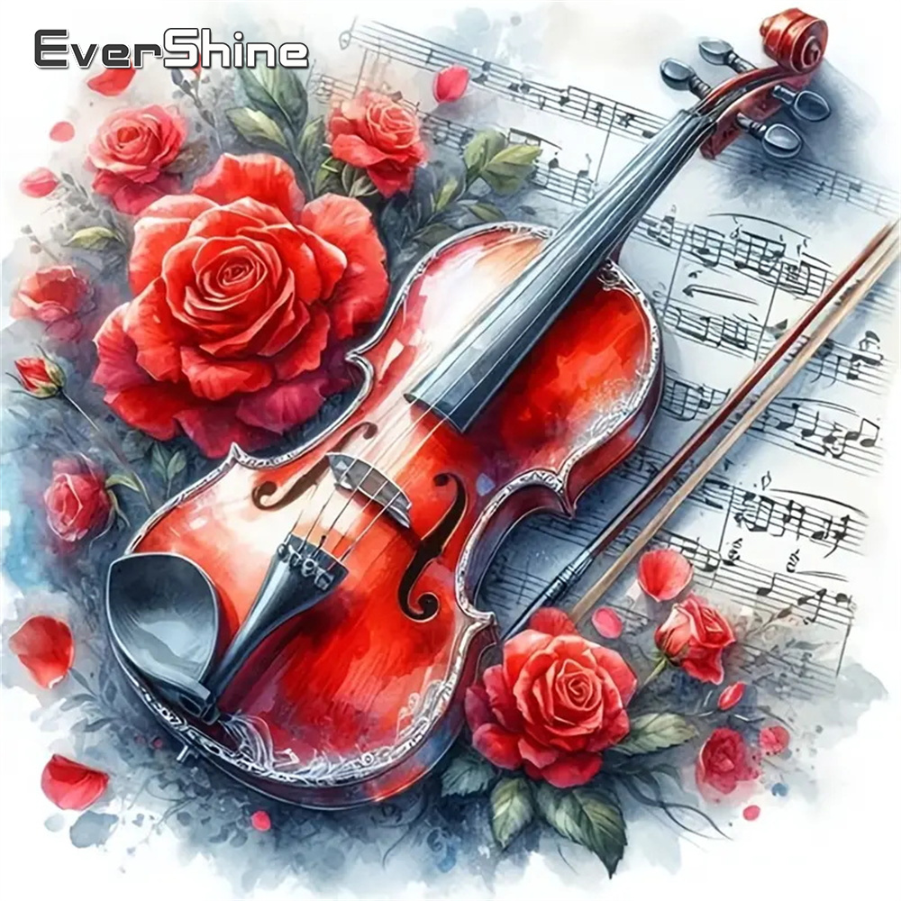 Evershine DIY Diamond Painting - огляд і ціна Embroidery Rose Stitch