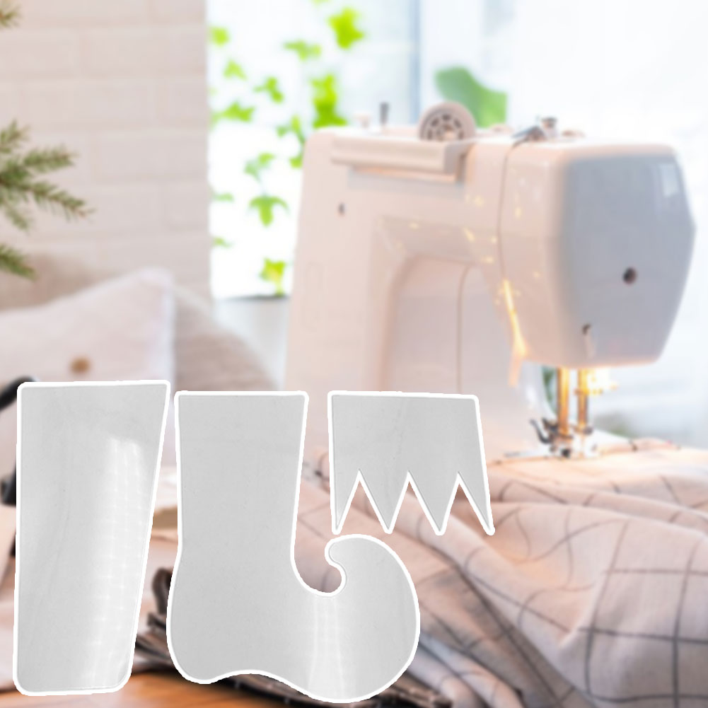 Elf Xmas Stocking Template Pla - огляд і ціна Embroidery Xmas Stocking