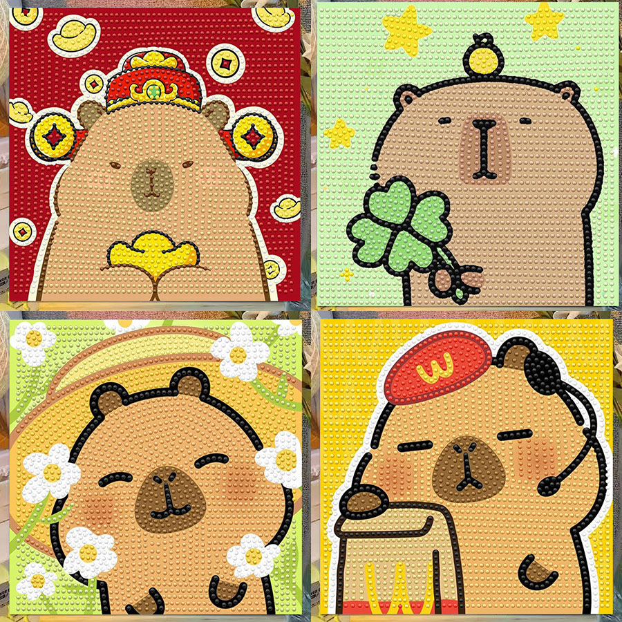 Cartoon Capibala Crystal Diamo - огляд і ціна Embroidery Frame