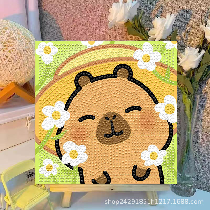 Cartoon Capibala Crystal Diamo - огляд і ціна Embroidery Frame