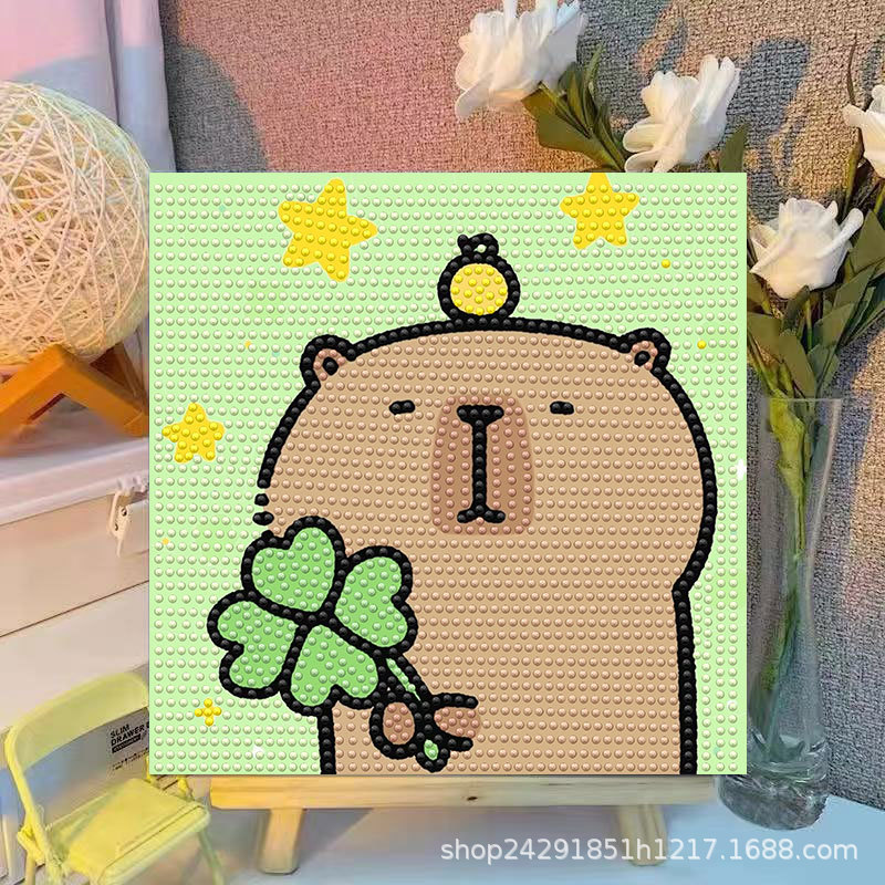 Cartoon Capibala Crystal Diamo - огляд і ціна Embroidery Frame