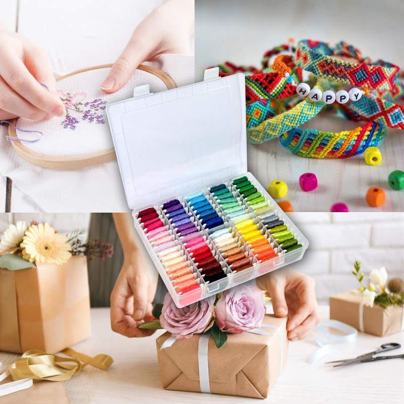 100% Cotton Embroidery Thread  - огляд і ціна Embroidery Diy